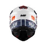 Casca enduro/offroad MT model Falcon S Ruler A15 alb lucios