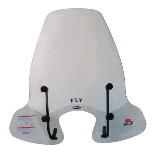 Parbriz mare (inalt) transparent Piaggio Fly (05-11) 50-125-150cc