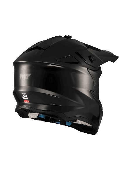 Casca enduro/offroad MT model Falcon S Pure A1 negru mat
