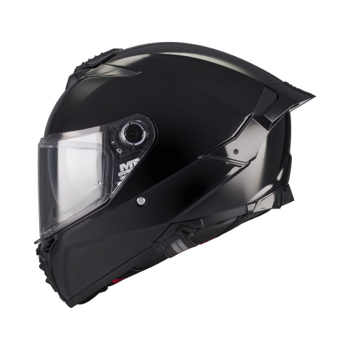 Casca integrala MT Thunder 4 R SV Pure A1 negru lucios (ochelari soare integrati) + lentila antiaburire Pinlock 70 cadou - tip v 2