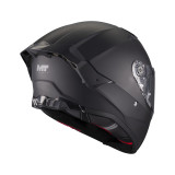 Casca integrala MT Thunder 4 R SV Pure A1 negru mat (ochelari soare integrati) + lentila antiaburire Pinlock 70 cadou - tip vizi
