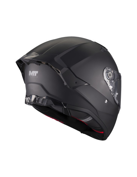 Casca integrala MT Thunder 4 R SV Pure A1 negru mat (ochelari soare integrati) + lentila antiaburire Pinlock 70 cadou - tip vizi