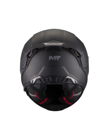 Casca integrala MT Thunder 4 R SV Pure A1 negru mat (ochelari soare integrati) + lentila antiaburire Pinlock 70 cadou - tip vizi