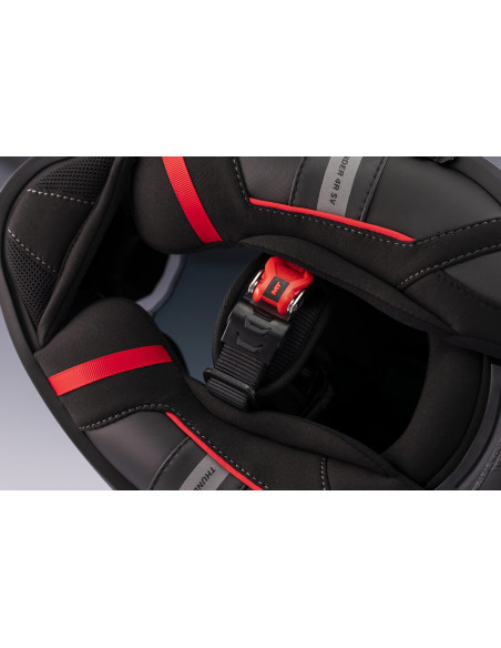Casca integrala MT Thunder 4 R SV Pure A1 negru mat (ochelari soare integrati) + lentila antiaburire Pinlock 70 cadou - tip vizi