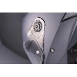 Casca integrala MT Thunder 4 R SV Pure A1 negru mat (ochelari soare integrati) + lentila antiaburire Pinlock 70 cadou - tip vizi