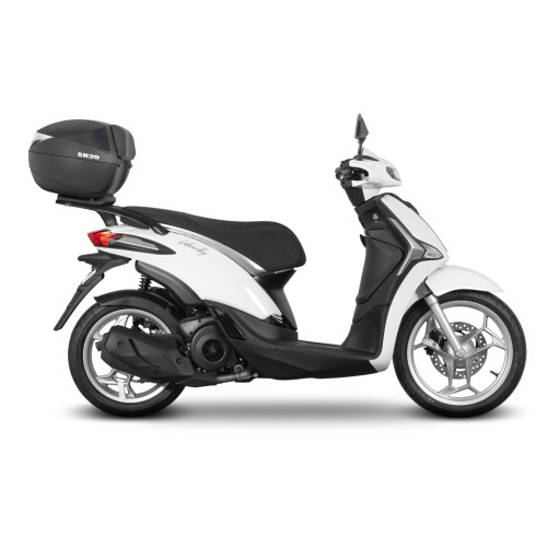 Prinderi portbagaj metalic spate (adaptoare) Piaggio Liberty - Liberty S IGET (24-26) 4T AC 50-125-150cc - (culoare: negru) 2