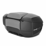 Cutie portbagaj (topcase) extensibila Shad model SH58X culoare: tip carbon (volum: 46-58 litri) – include placa de montaj