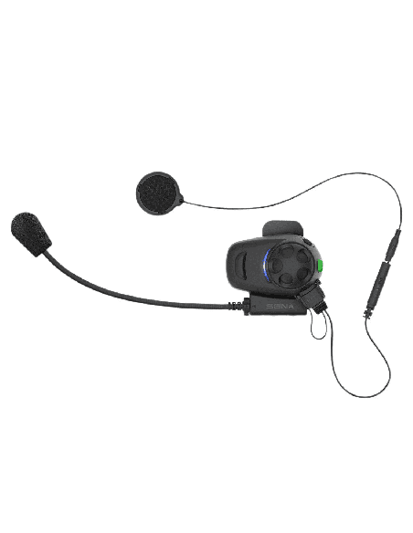 Sistem comunicare moto complet Bluetooth INTERCOM SENA model SMH5 MultiCom cu montare rapidă – kit 1 bucata (pentru 1 utilizator