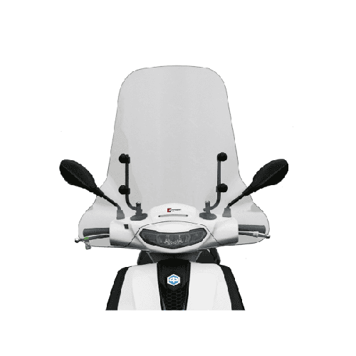 Parbriz mare transparent Piaggio Liberty S ie IGET 3V (25-26) 4T AC 50cc - Liberty ie S IGET 3V ABS (25-26) 4T AC 125-150cc