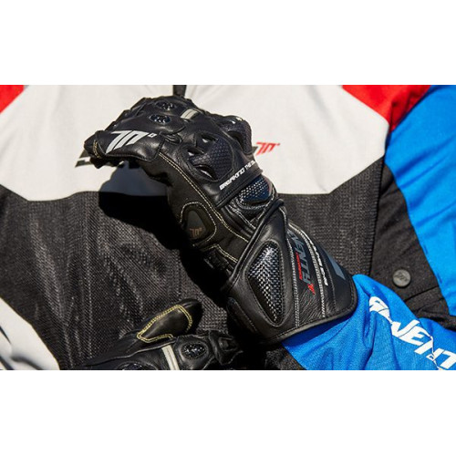 Manusi barbati racing vara Seventy model SD-R12 negru 2