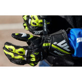 Manusi barbati racing vara Seventy model SD-R12 negru/galben