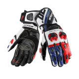 Manusi barbati racing vara Seventy model SD-R12 negru/rosu/albastru