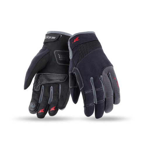 Manusi barbati Urban vara Seventy model SD-C48 negru/gri - degete tactile