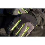 Manusi barbati Urban vara Seventy model SD-C48 negru/galben - degete tactile