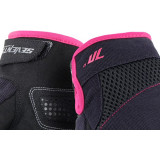 Manusi femei Urban vara Seventy model SD-C50 negru/roz - degete tactile