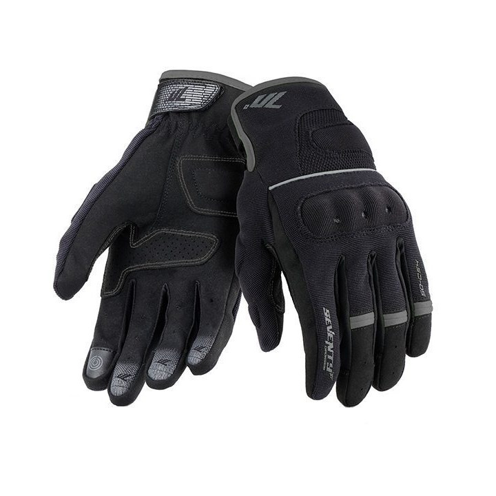 Manusi barbati Urban vara Seventy model SD-C54 negru/gri  - degete tactile