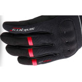 Manusi barbati Urban vara Seventy model SD-C54 negru/rosu - degete tactile