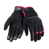 Manusi femei Urban vara Seventy model SD-C56 negru/roz - degete tactile