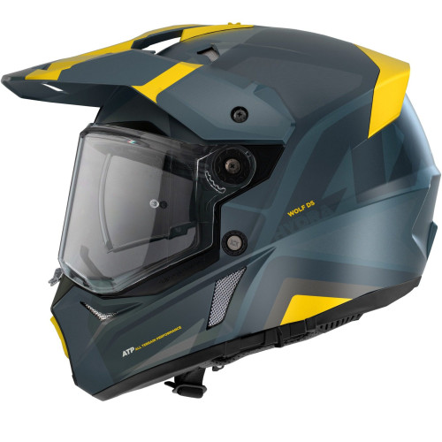 Casca adventure/touring/off road Axxis model Wolf DS Hydra C17 albastru mat - tip viziera: MT-V-20 2