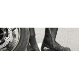 Ghete (cizme) moto Touring Unisex Seventy model SD-BT3 (varianta scurta a ghetelor SD-BT2) culoare: negru
