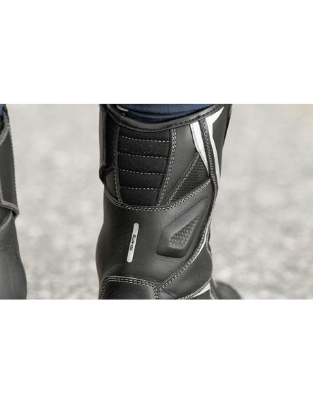 Ghete (cizme) moto Touring Unisex Seventy model SD-BT3 (varianta scurta a ghetelor SD-BT2) culoare: negru
