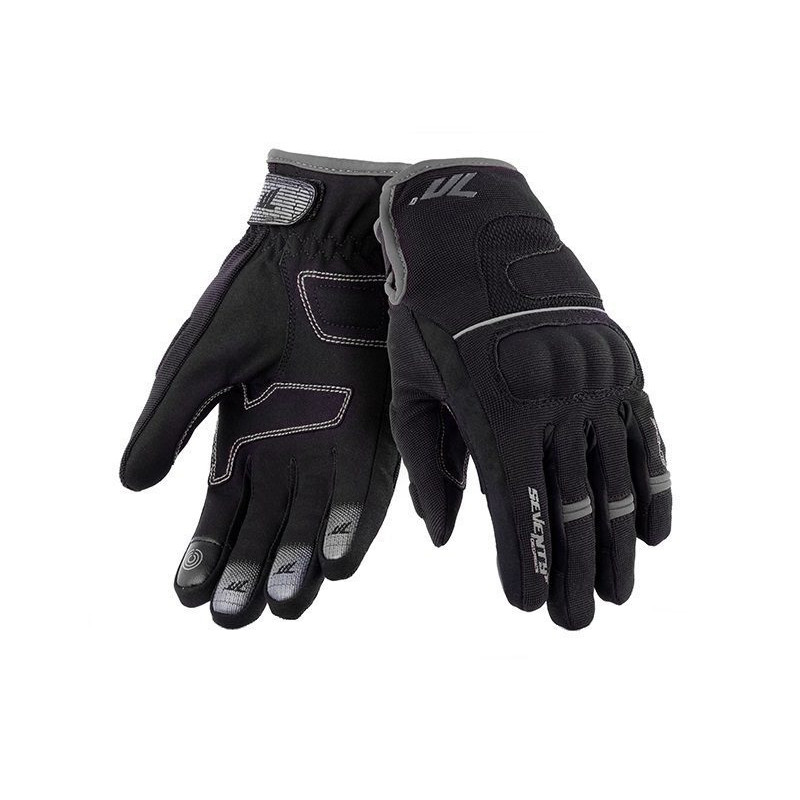 Manusi femei Touring iarna Seventy model SD-C45 negru/gri – WinterTex