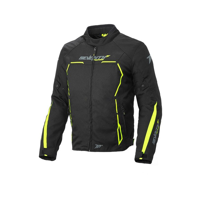 Geaca (jacheta) barbati Racing Seventy vara/iarna model SD-JR65 culoare: negru/galben fluor