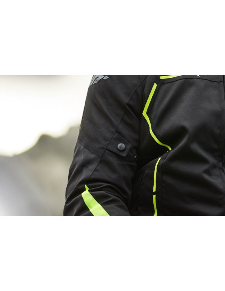 Geaca (jacheta) barbati Racing Seventy vara/iarna model SD-JR65 culoare: negru/galben fluor